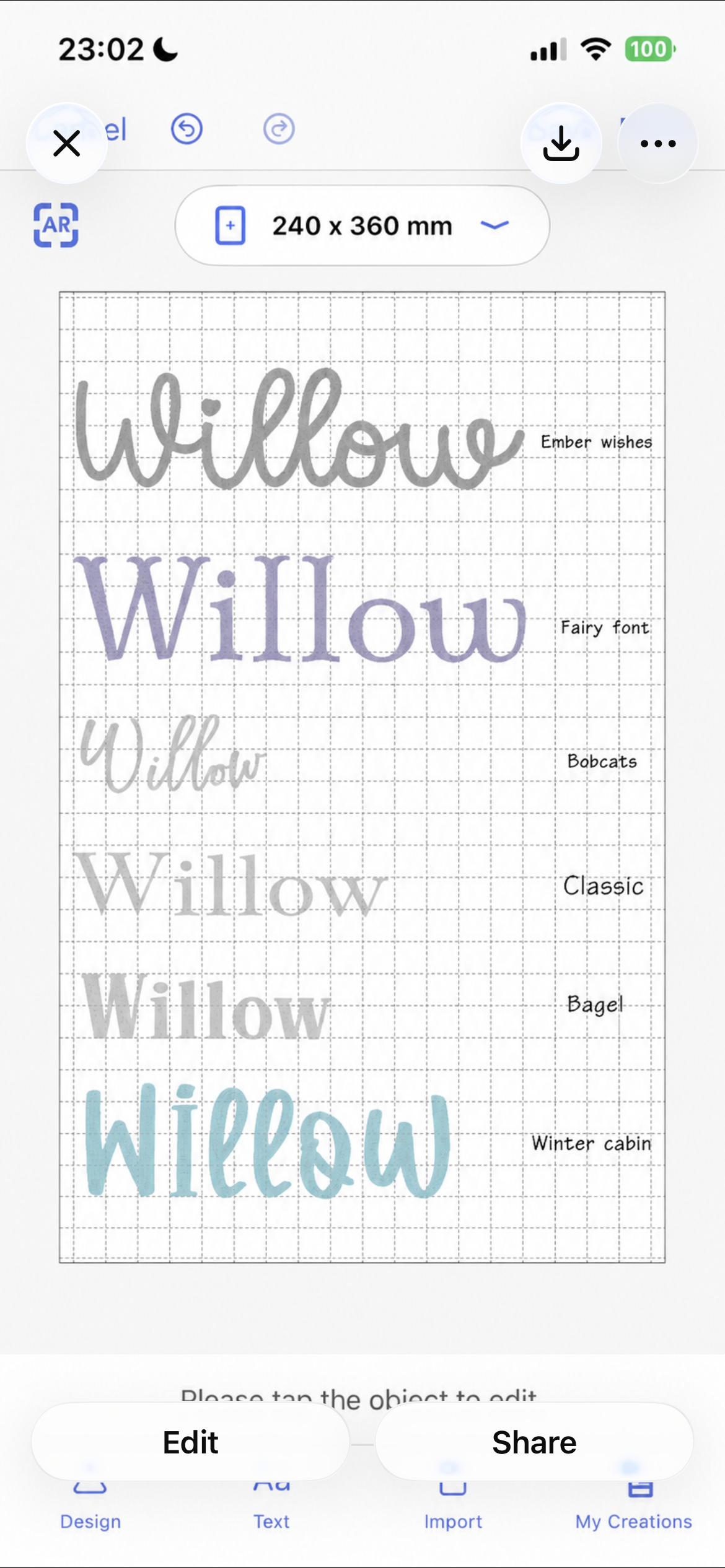 Frilly bib - name personalisation