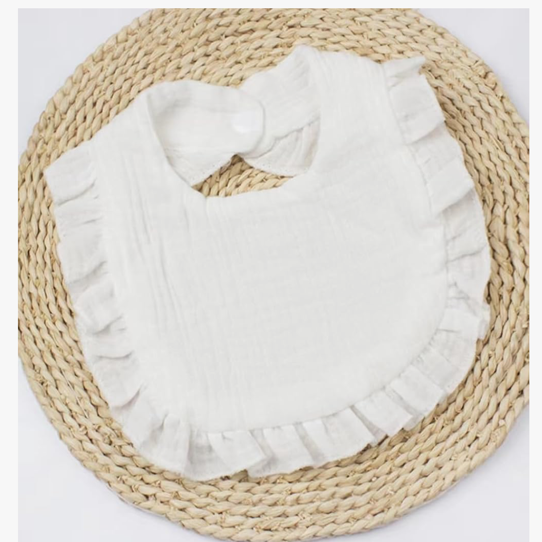 Muslin  bib - name personalisation